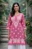 Soft Cotton Dusty Rose Pink short Kurti