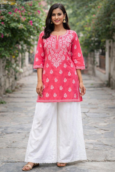 Maslin Cotton Short Kurti