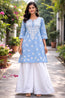 Blue Rayon Short Kurti