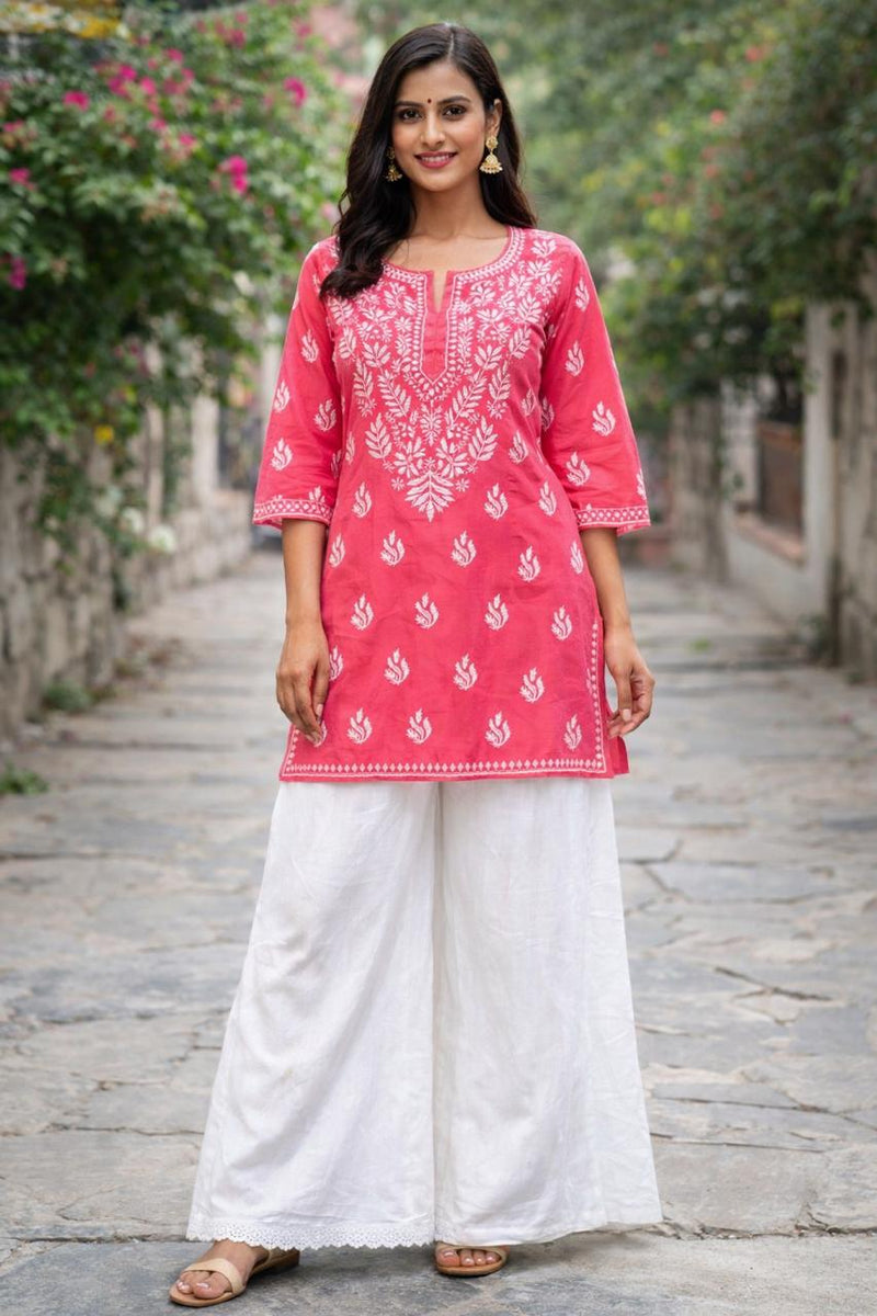 Maslin Cotton Short Kurti