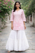 Voile Cotton Short Kurti