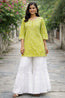 Cotton Front Jaal kurti