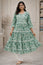 Green Color Anakali Gown