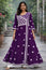 Wine Color Angarkha Dress
