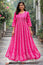 Hot Pink Color Anarkali